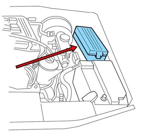 2001 ford explorer battery junction box|2001 Ford ranger junction box.